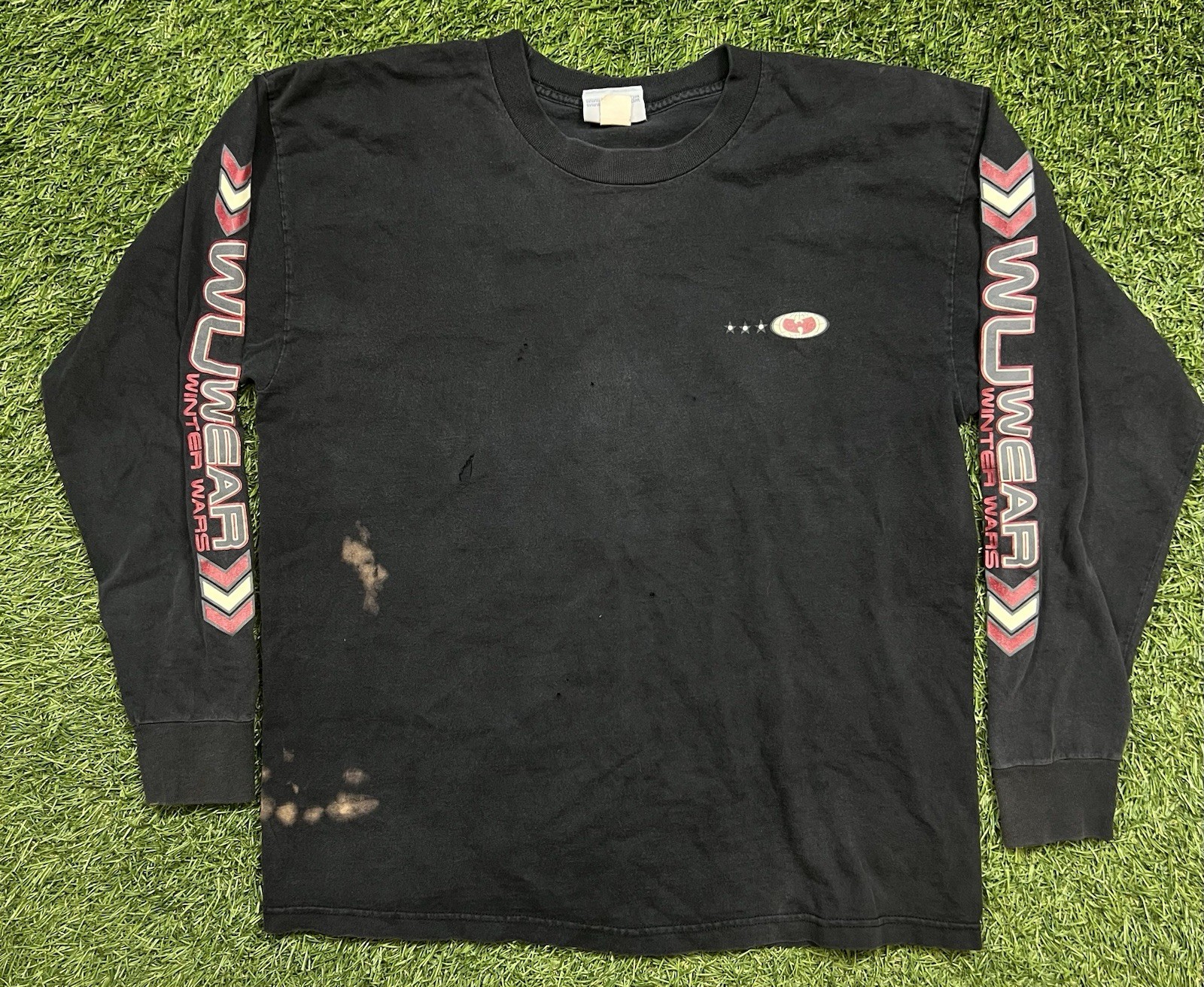 Wu Wear Winter Wars Wu-Tang Clan Long Sleeve Shirt Men’s XL USA Vintage 90s gallery