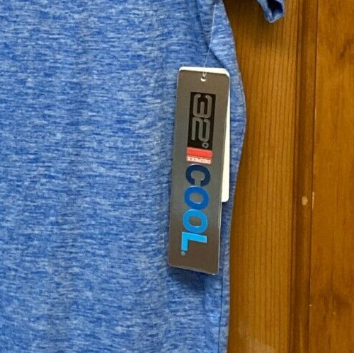 New With Tags 32 Degrees Cool Blue Eyes T-Shirt Crew Neck Short Sleeve Size M gallery