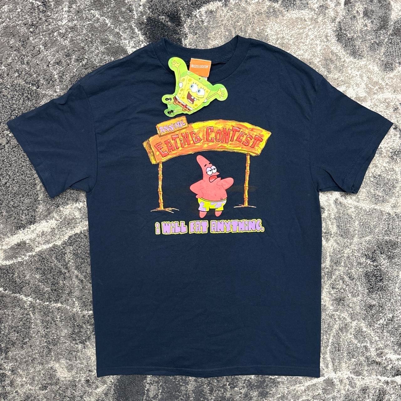 Vintage Spongebob Squarepants Shirt Adult Medium NEW NWT 2000s Y2K Patrick Nick