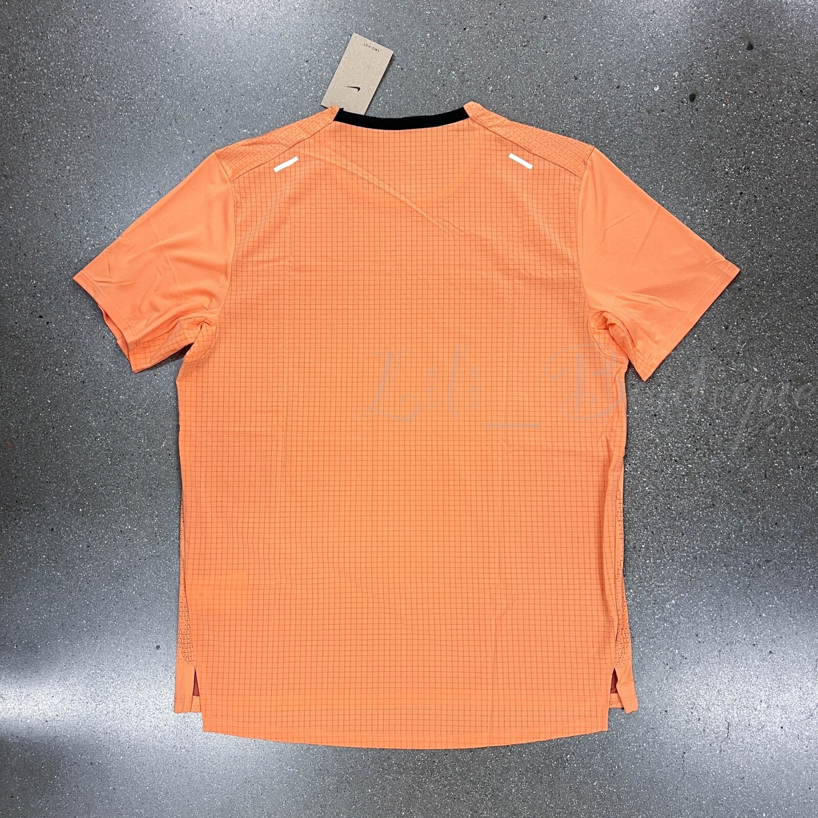 NWT Nike DM4646-871 Men Dri-Fit Rise 365 Trail Running Top Orange Trance Size M gallery