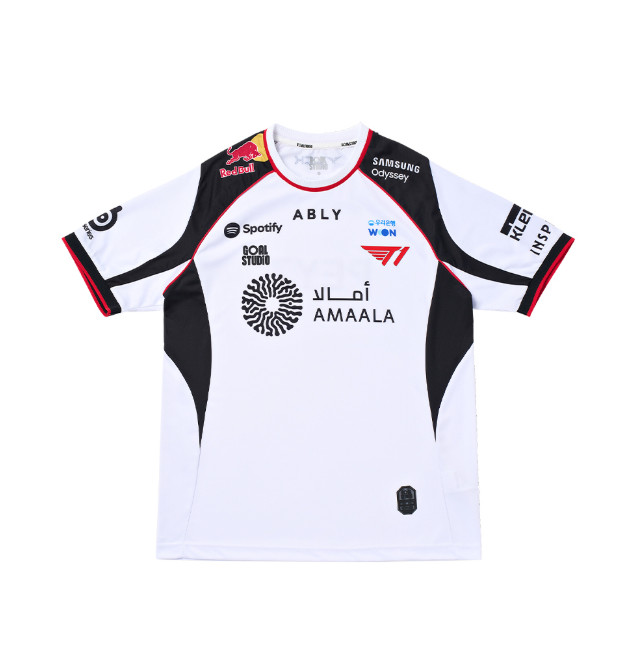 2026 T1 Uniform Jersey VER.2 LOL White 100% Authentic NO Tariffs In USA gallery