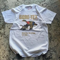 Retro Gore-Tex Duck Illustration T-Shirt Outdoors Weather Graphic Tee