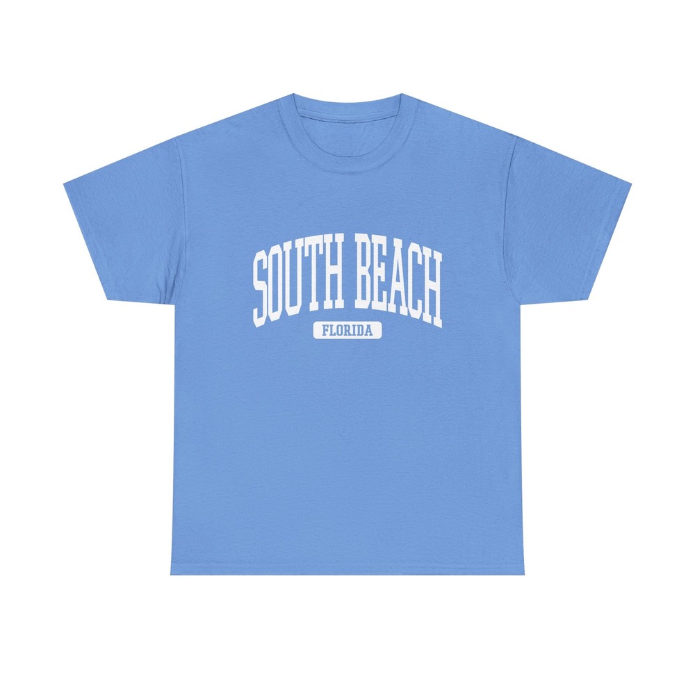 South Beach Florida Souvenir Beach, Aesthetic, Minimalist T-Shirt