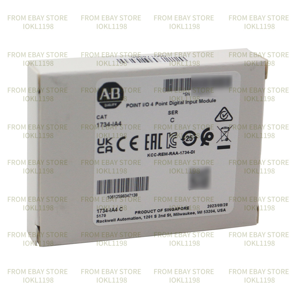 New Allen Bradley 1734-IA4 POINT I/O 4 Point Digital Input Module With discount