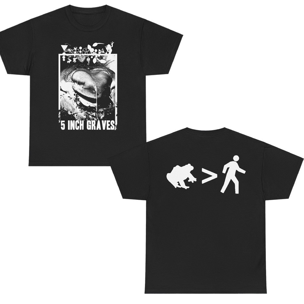 Phyllomedusa 5 Inch Graves Frog Noise T Shirt Mince Porn Grind Death Metal Crust gallery