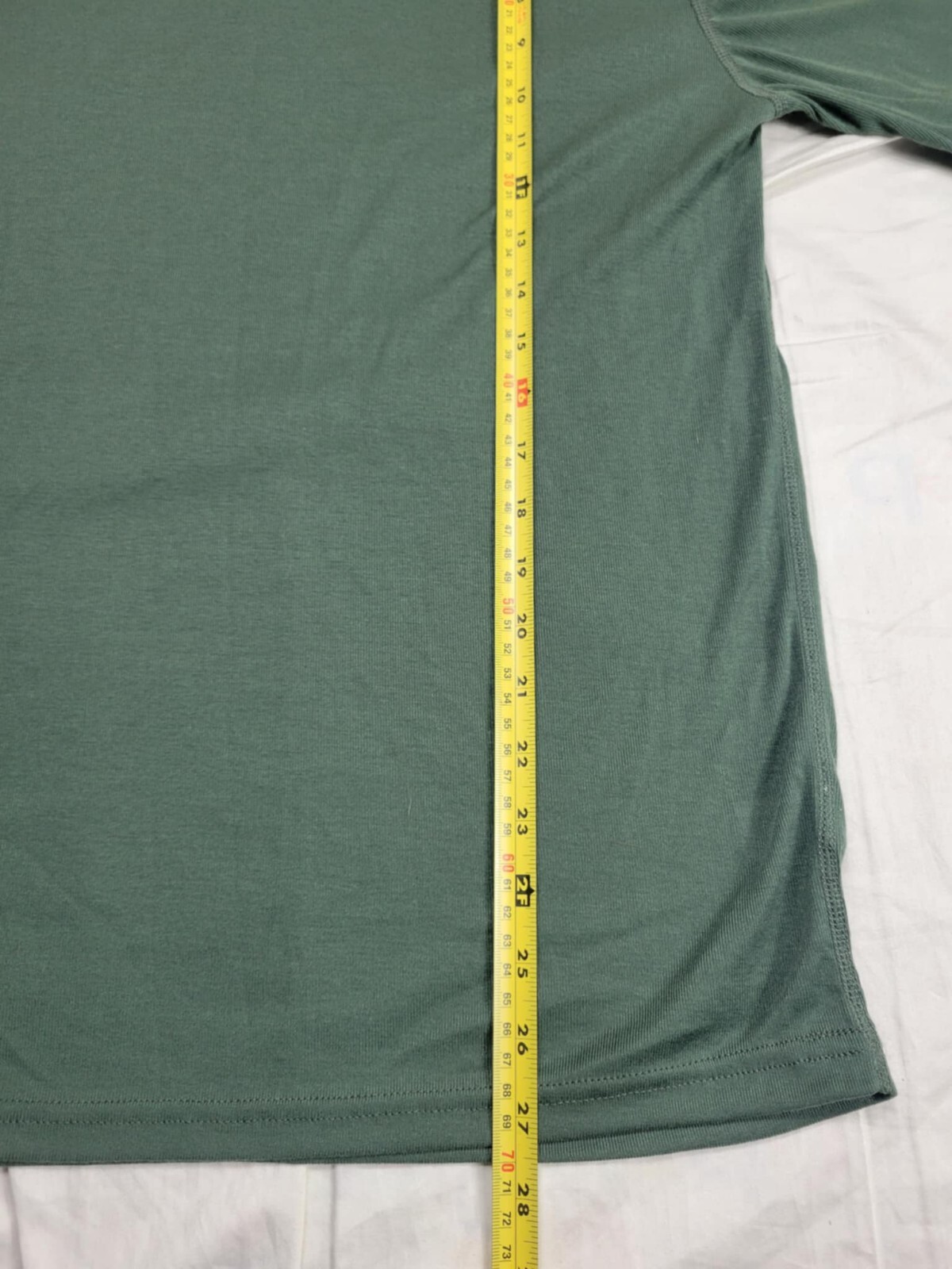 Longworth Knitting Mills T Shirt Men's Size Large Green Almost Perfect Military gallery
