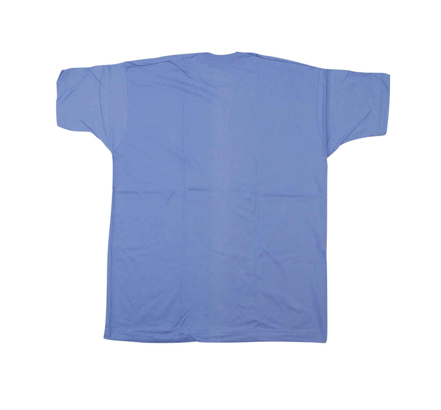 NOS Vintage 90s Streetwear Short Sleeve Blank T-Shirt Periwinkle USA Mens 2XL gallery