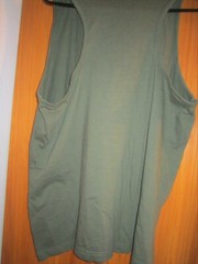Classic Boxer Style Men’s Tank Top – DUTY FREE – Dark Olive / Army Green – Size 52/54