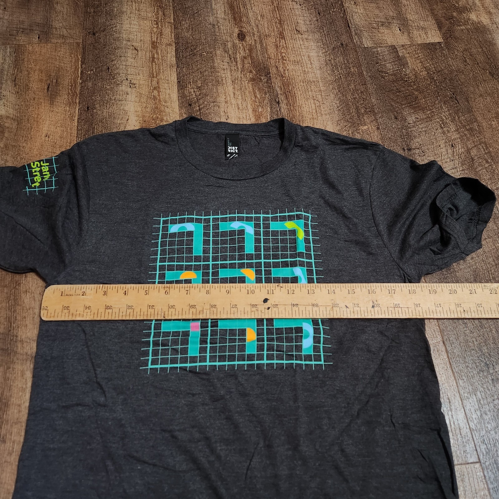 Jane Street Graphic T-Shirt Unisex Small Gray Finance Trading Math Swag Giveaway gallery