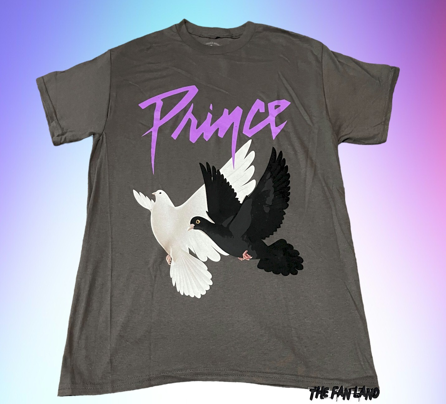 New Prince When Doves Cry 1984 Mens Gray Vintage Classic T-Shirt