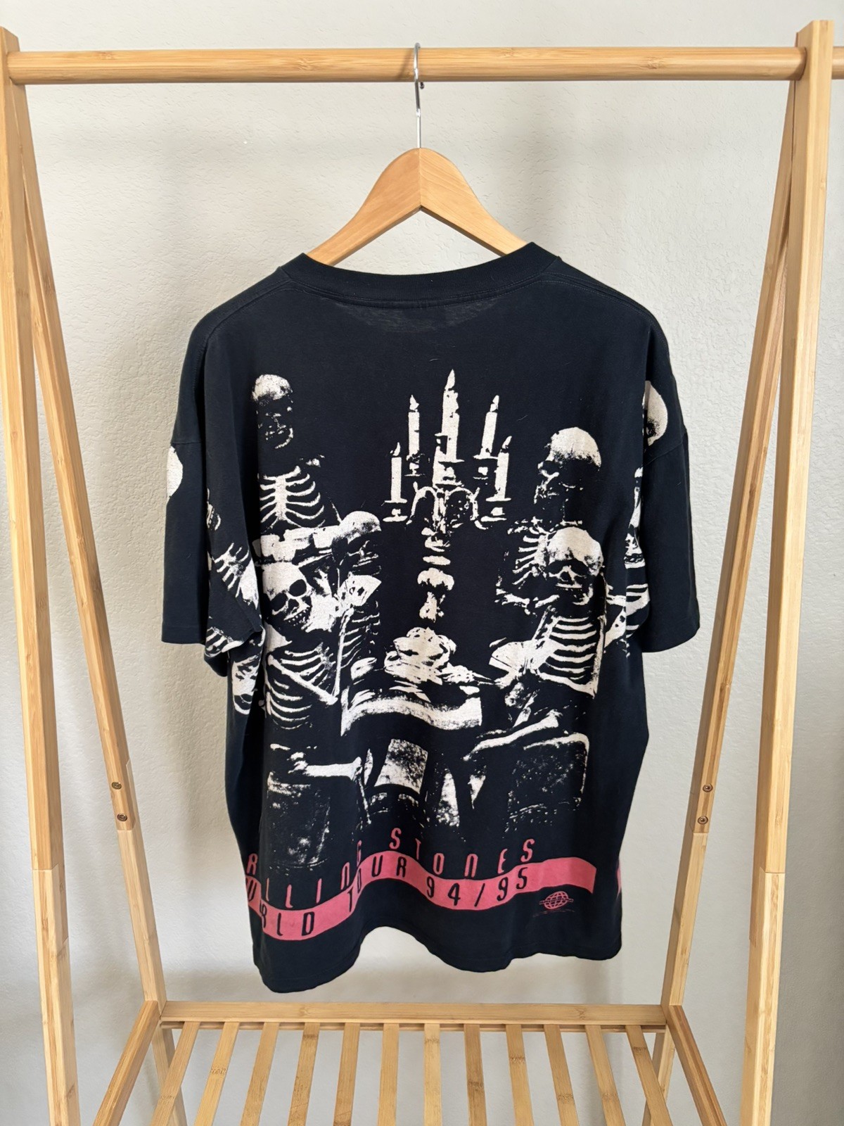 Vintage Rolling Stones Voodoo Lounge 1994 Tour Shirt Size XL Brockum Made In USA gallery