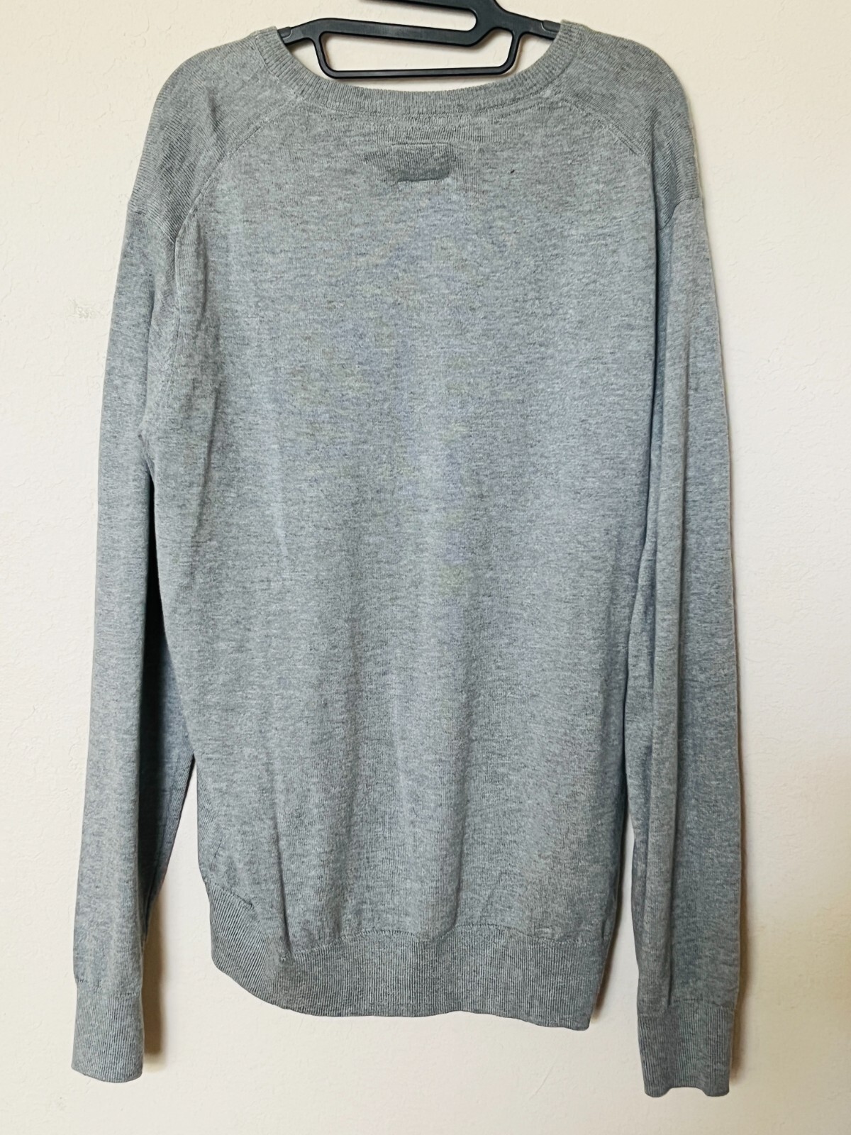 NEW St Johns Bay XL Men's Thermal Henley Shirt Long Sleeve Gray Heather gallery