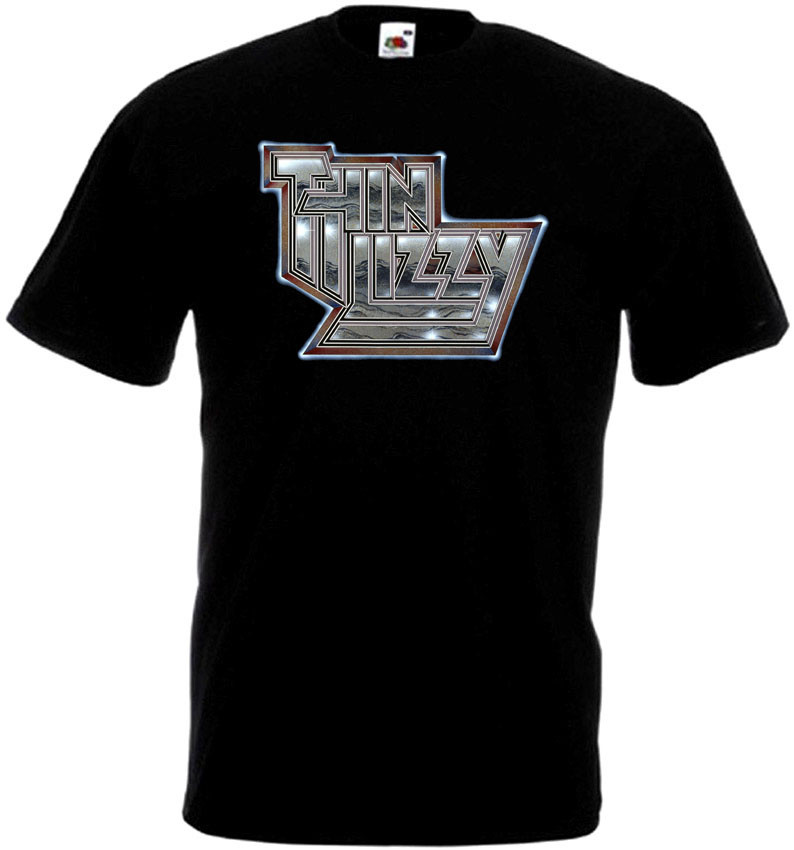 Thin Lizzy - poster 2 T-shirt hard rock black blue graphite all sizes S-5XL gallery