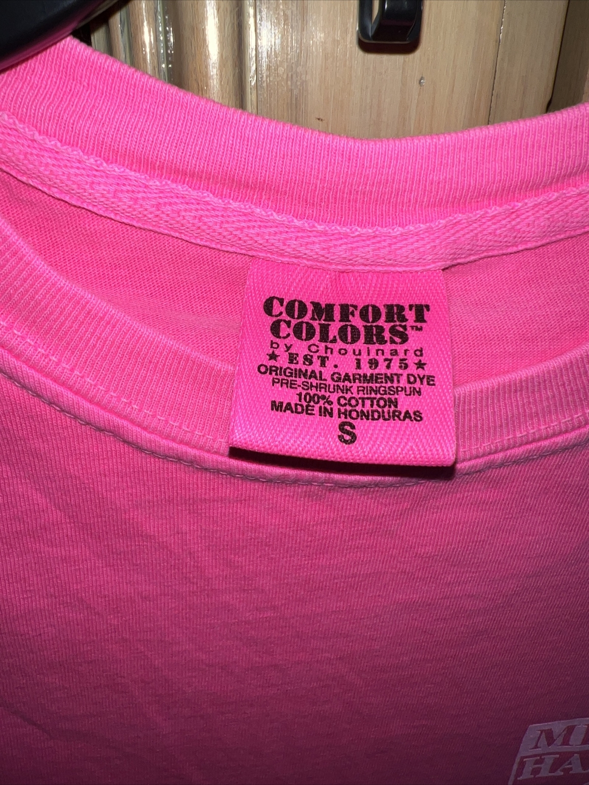 New Bern NC S Tee Shirt Mitchell Hardware Comfort Colors neon pink gallery