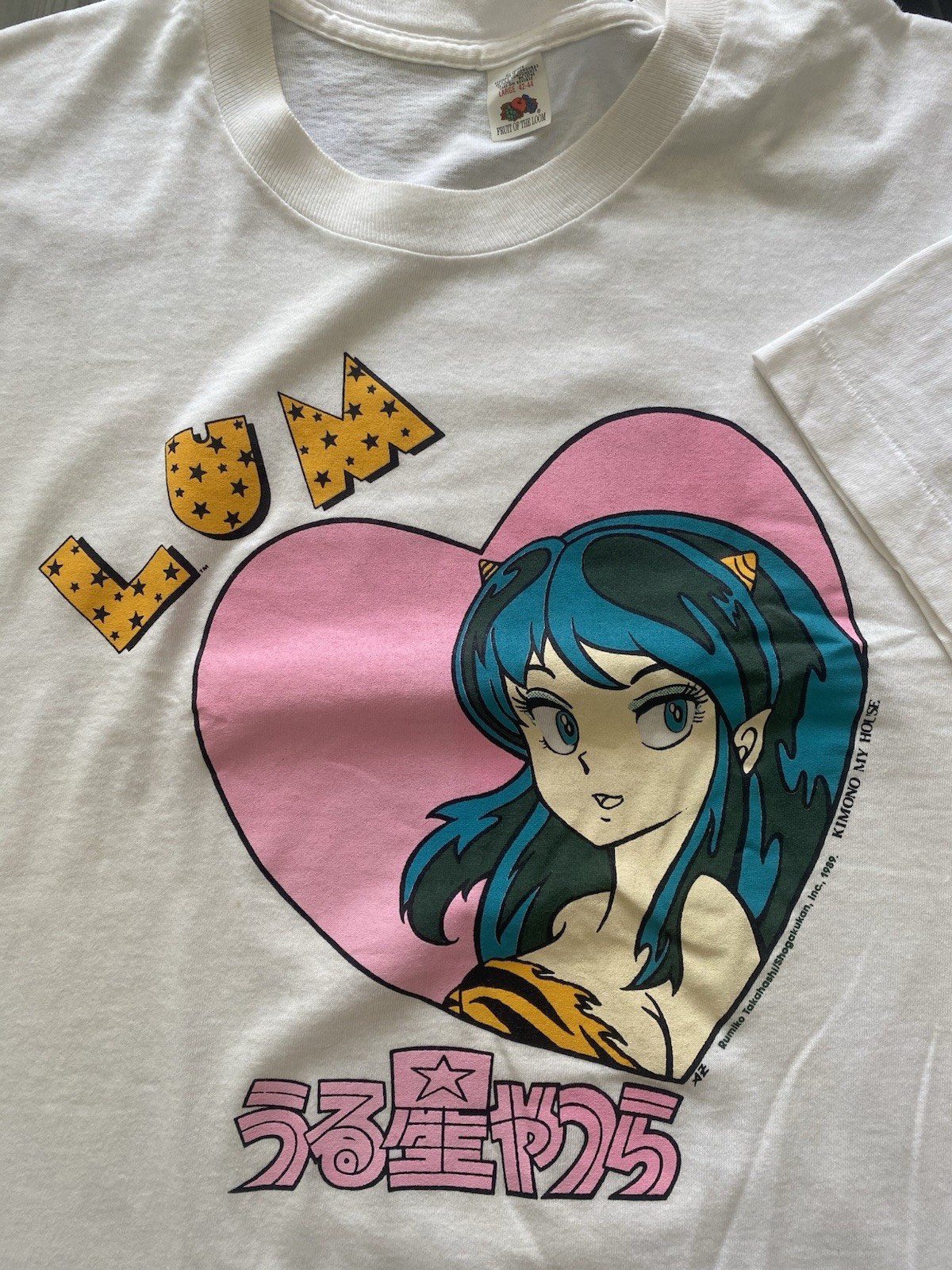 Urusei Yatsura Lum Invader T-Shirt 90s Vintage, Size Large gallery