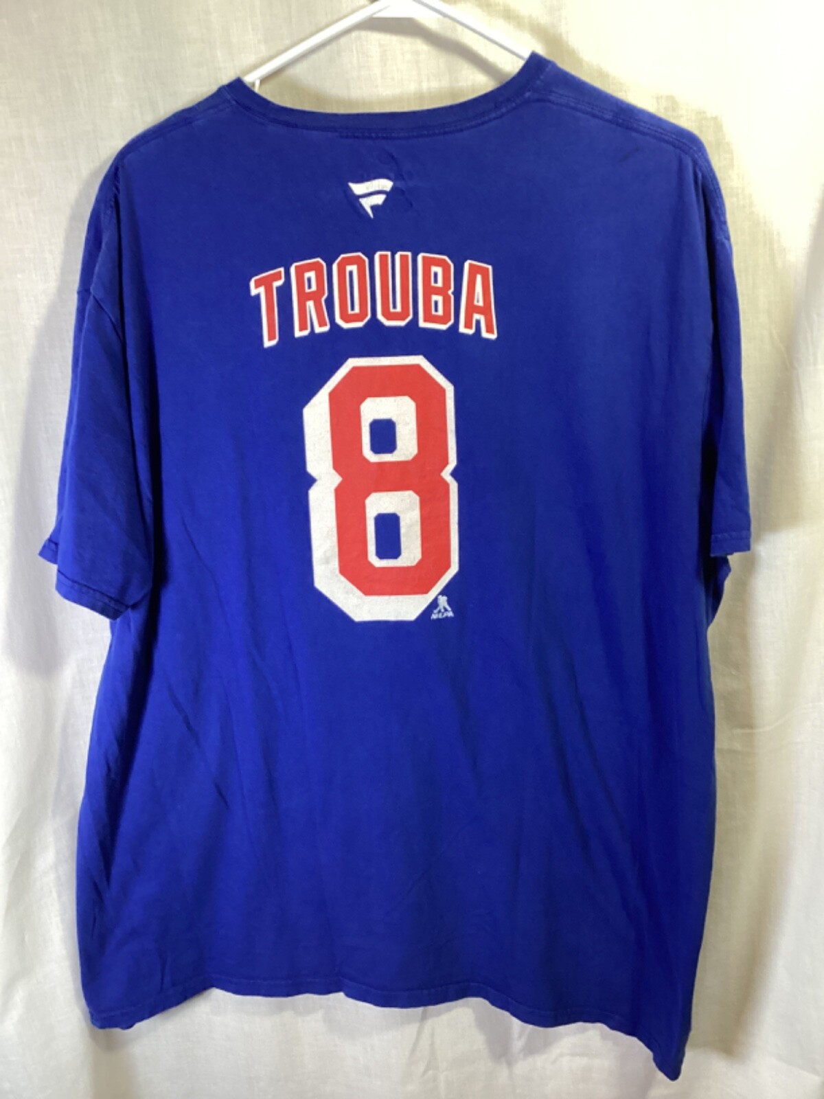 New York Rangers #8 Troubadour (Fanatics) Blue 2XL Cotton NHL Licensed T Shirt gallery