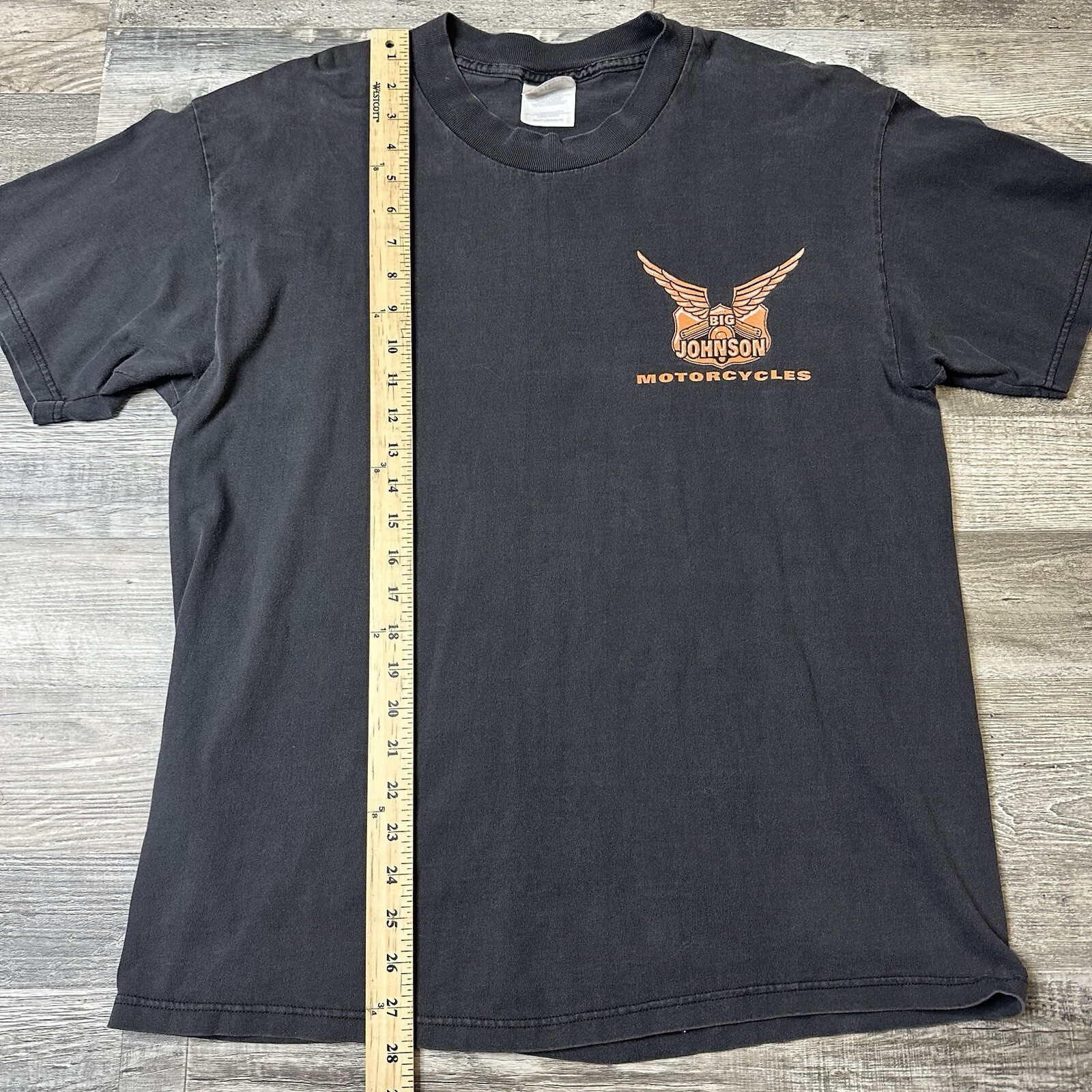 Vintage Big Johnson Motorcycles T Shirt Snatch Kisses And Vice Verse Size Large gallery
