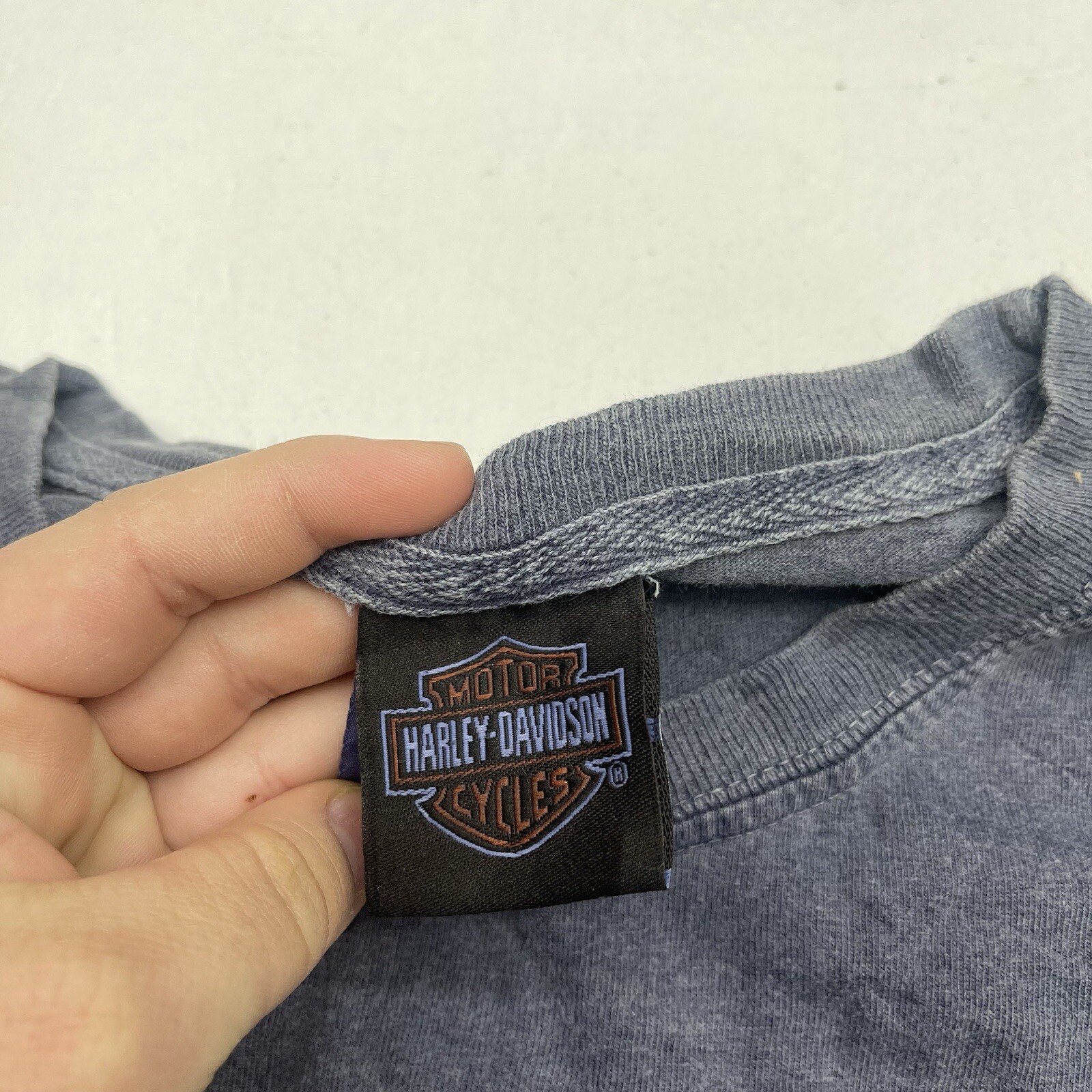Harley Davidson Grand Canyon Sedona AZ Blue T Shirt Mens Size Large gallery