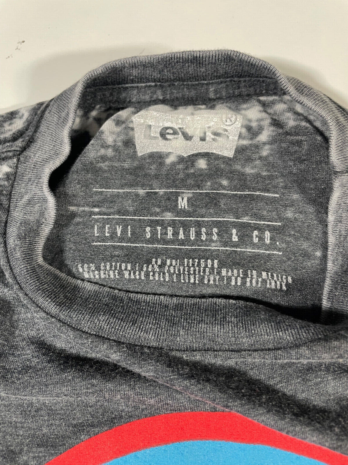Levi's T Shirt Levis Strauss Levi Vintage Grey Premium Dry Goods Since 1873 gallery