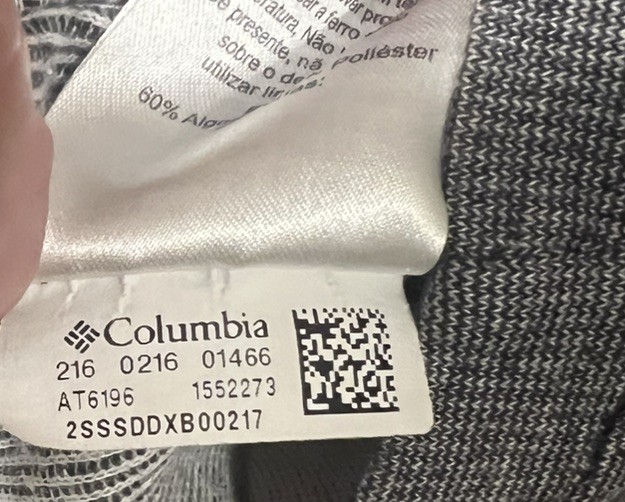 Columbia Men’s Sz 2XTall 1/4 Zip Pullover Lightweight LS Shirt Gray K-832 gallery