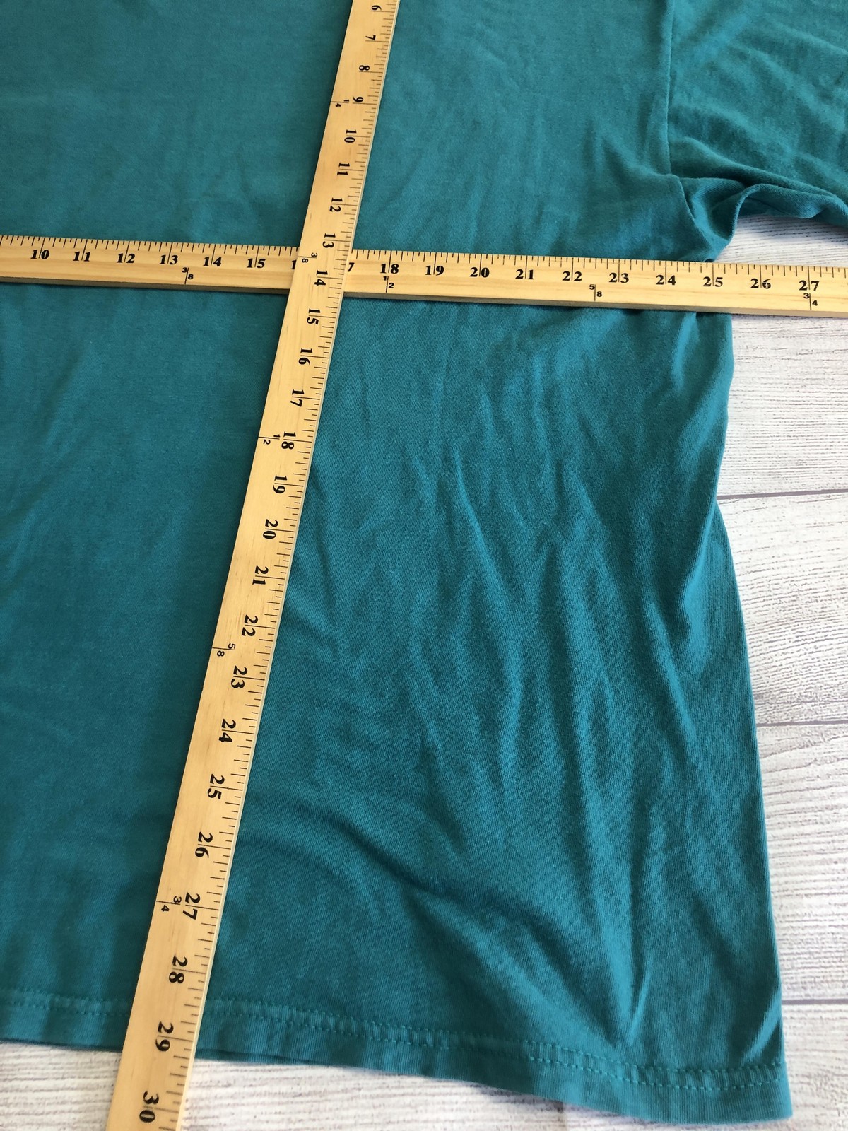 Vintage Key Elements Shirt Mens XL Green Solid Pocket Tee Made USA Casual gallery