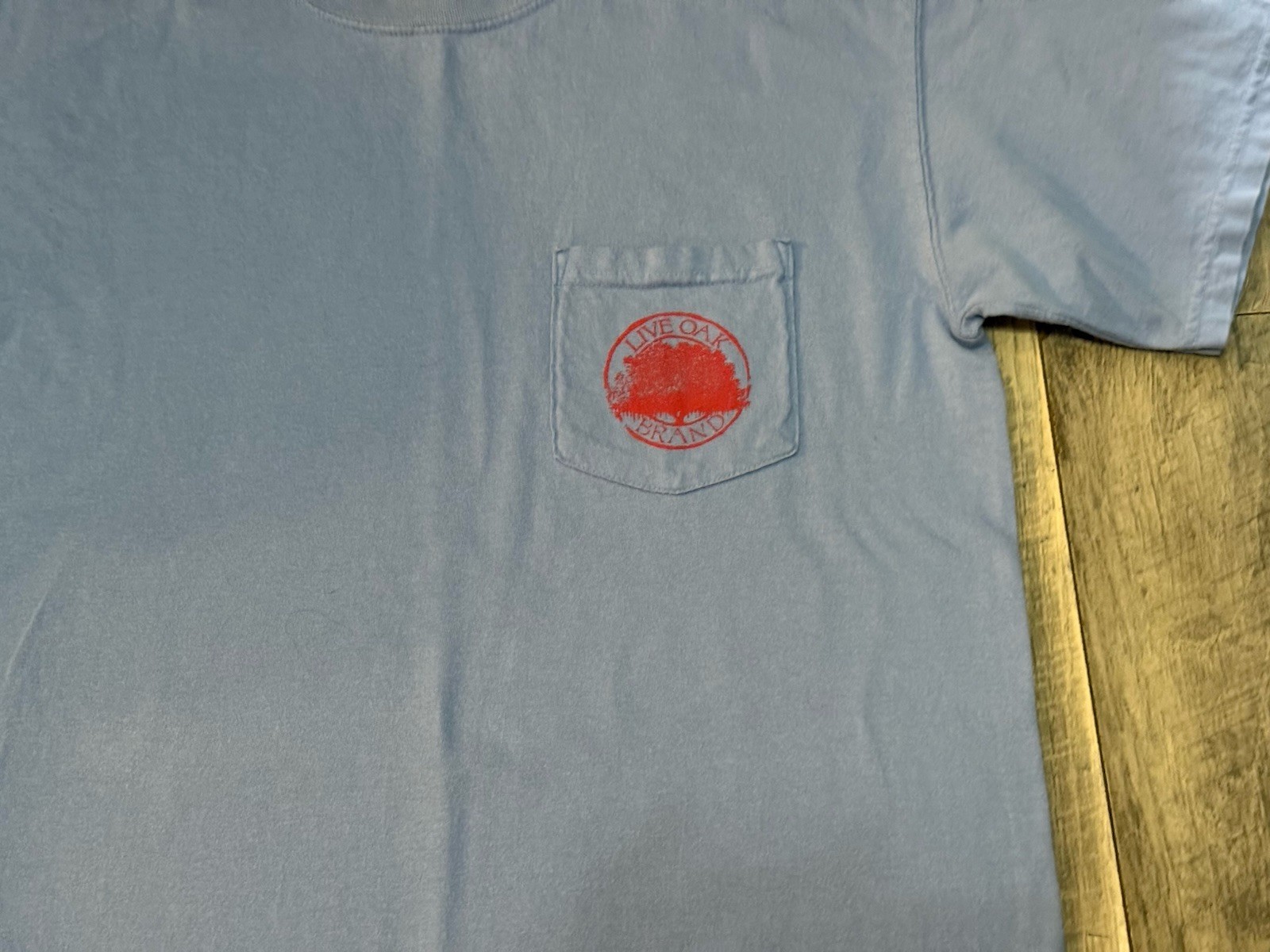 NWOT Live Oak Brand HOT Sauce blue t-shirt size M gallery