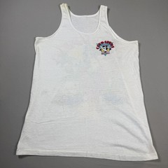 1980s Club Spuds Mackenzie Bud Light Promo Tank w/ Dog on a vacation