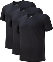 DAVID ARCHY Men Undershirts Micro Modal Ultra Soft T-Shirts Stretch Moisture