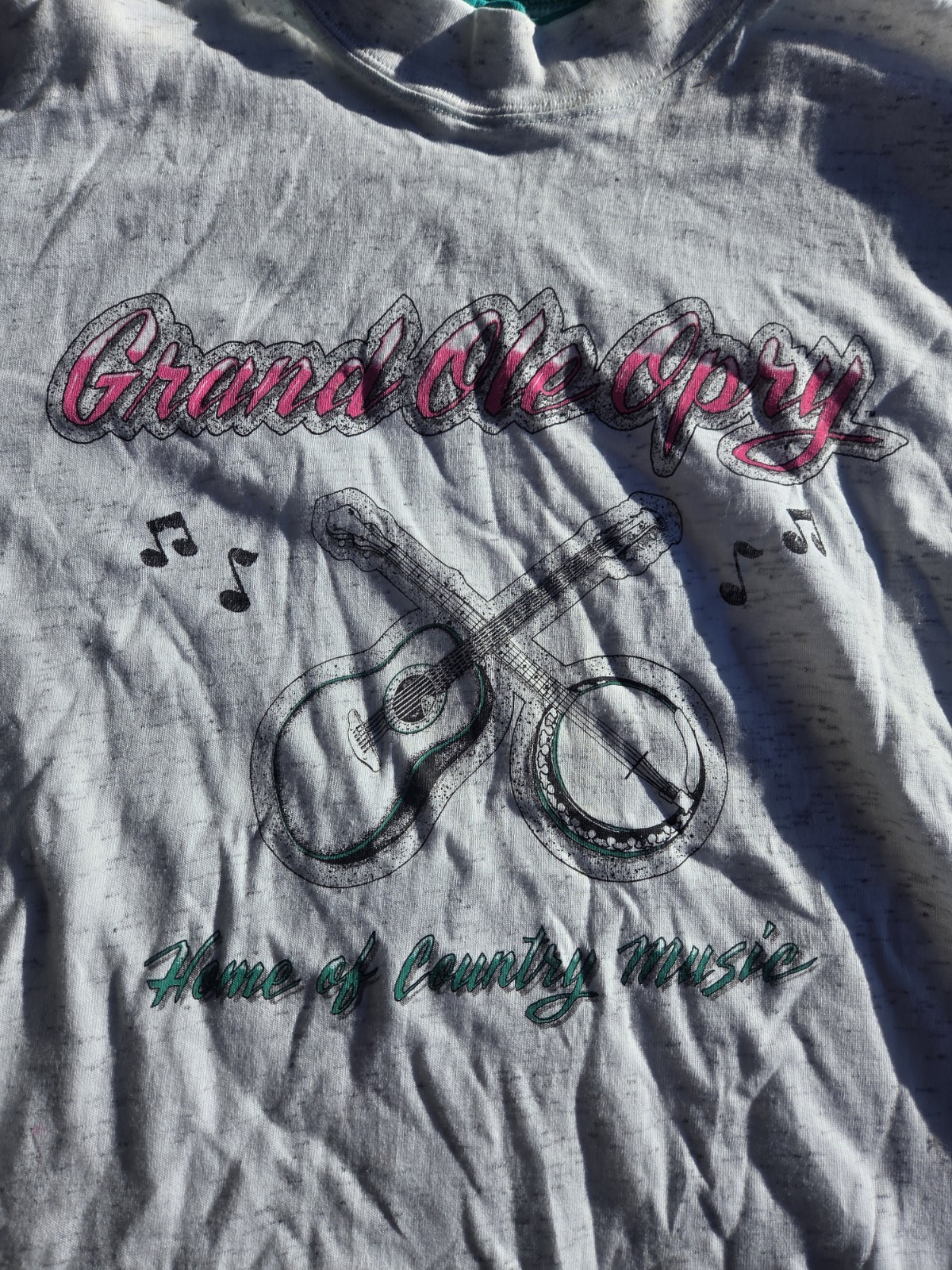 Vintage Single Stitch T-shirt Grand Ole Opry Size Large Made In USA Distressed gallery