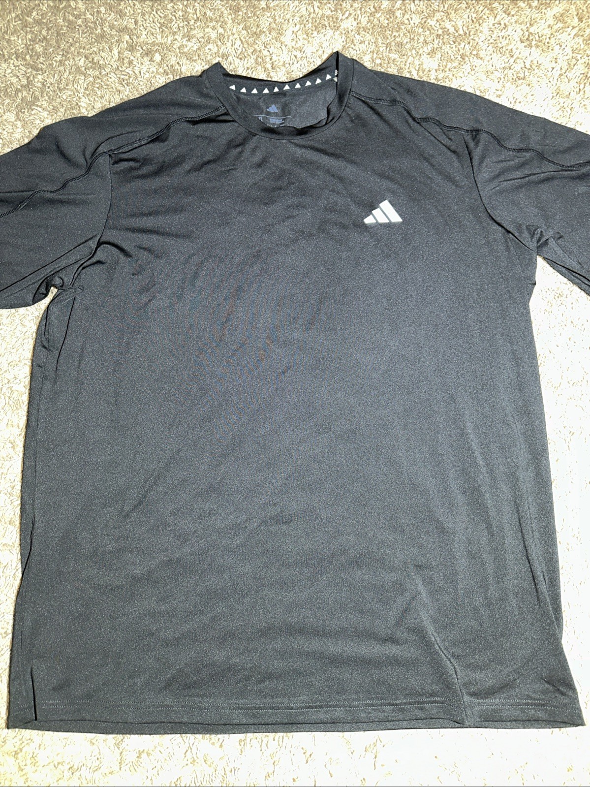 NEW Men's Adidas Black Active Tee Shirt Size XLarge Moisture Wicking gallery