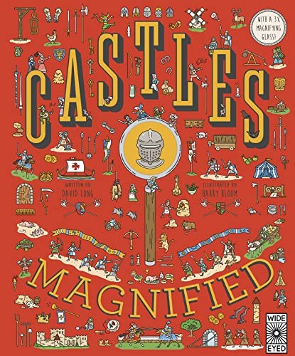 Castles Magnified: With a 3x Magnifying…, Long, David