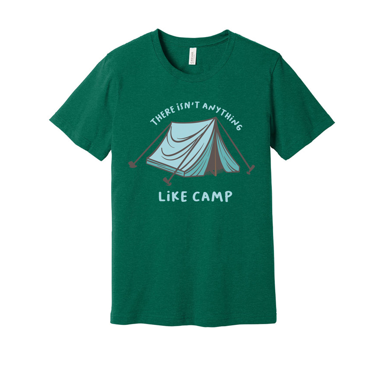 There Isn't Anything Like Camp Tent Graphic T Shirt gallery