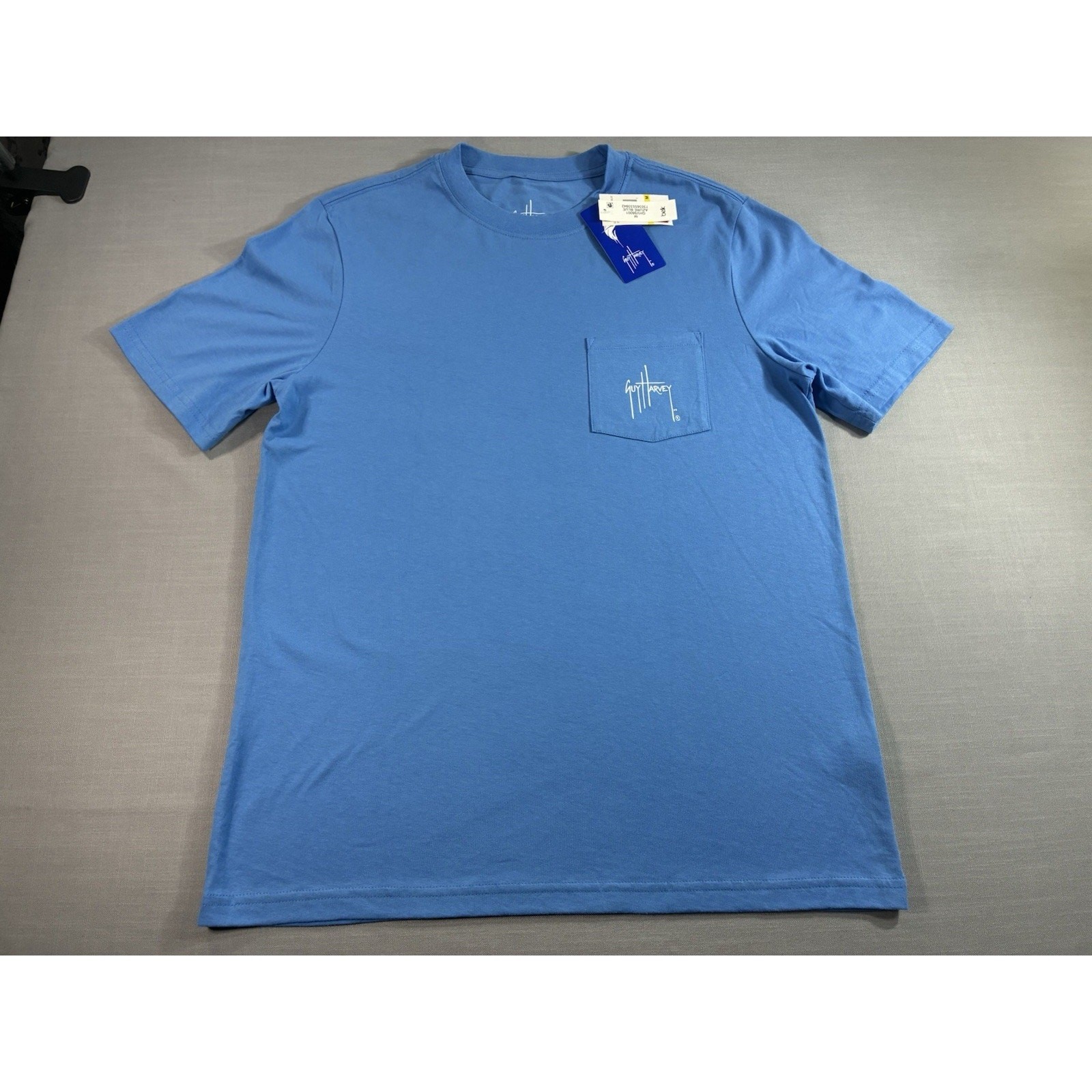 Guy Harvey Graphic Tee Men’s M Blue Marlin Fish Shirt Coastal Surf Fishing NWT gallery