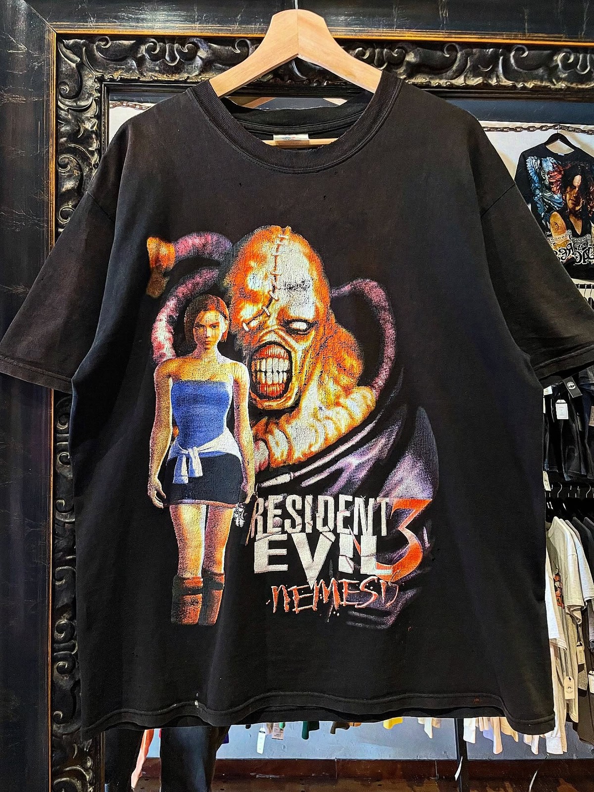 90s Resident Evil 3 “Nemesis” Mexican Short Sleeve T shirt S-5XL NH27942