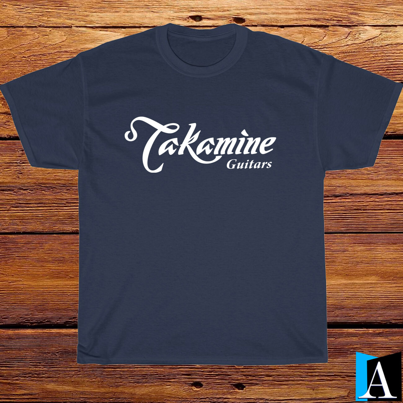 New Shirt Takamine Guitars Music Logo T-Shirt Black/White/Grey/Navy Size S-5XL gallery