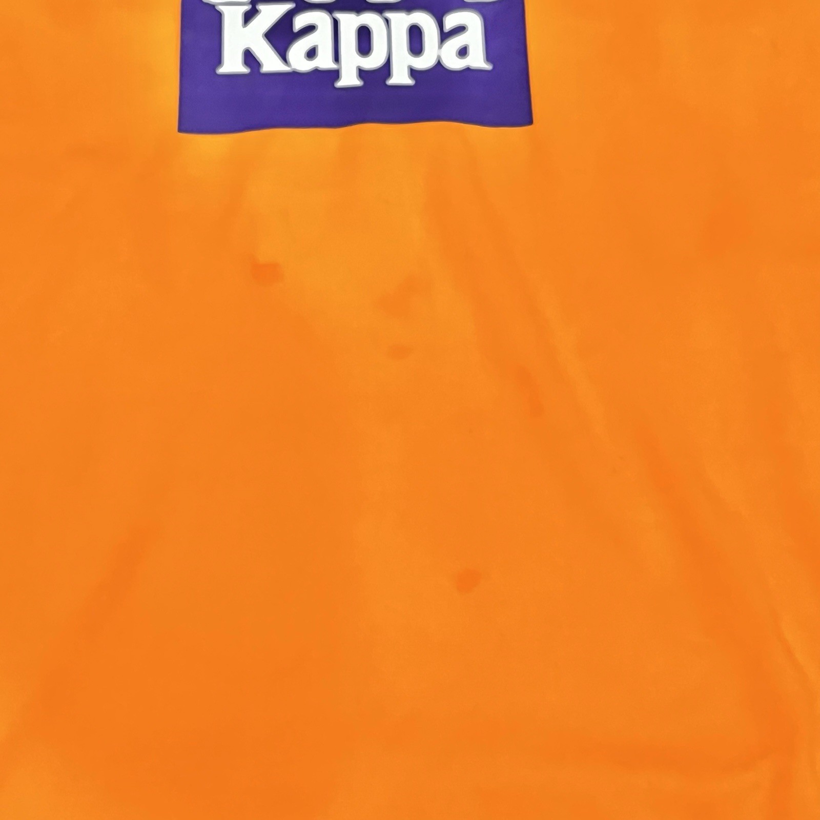 KAPPA Mens Short Sleeve Jersey #67 Orange Sz XL 2019 Fall Winter Collection gallery