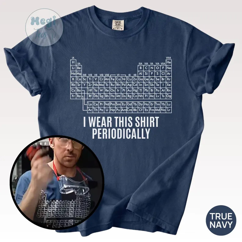 Science Periodic Table Comfort T-Shirt