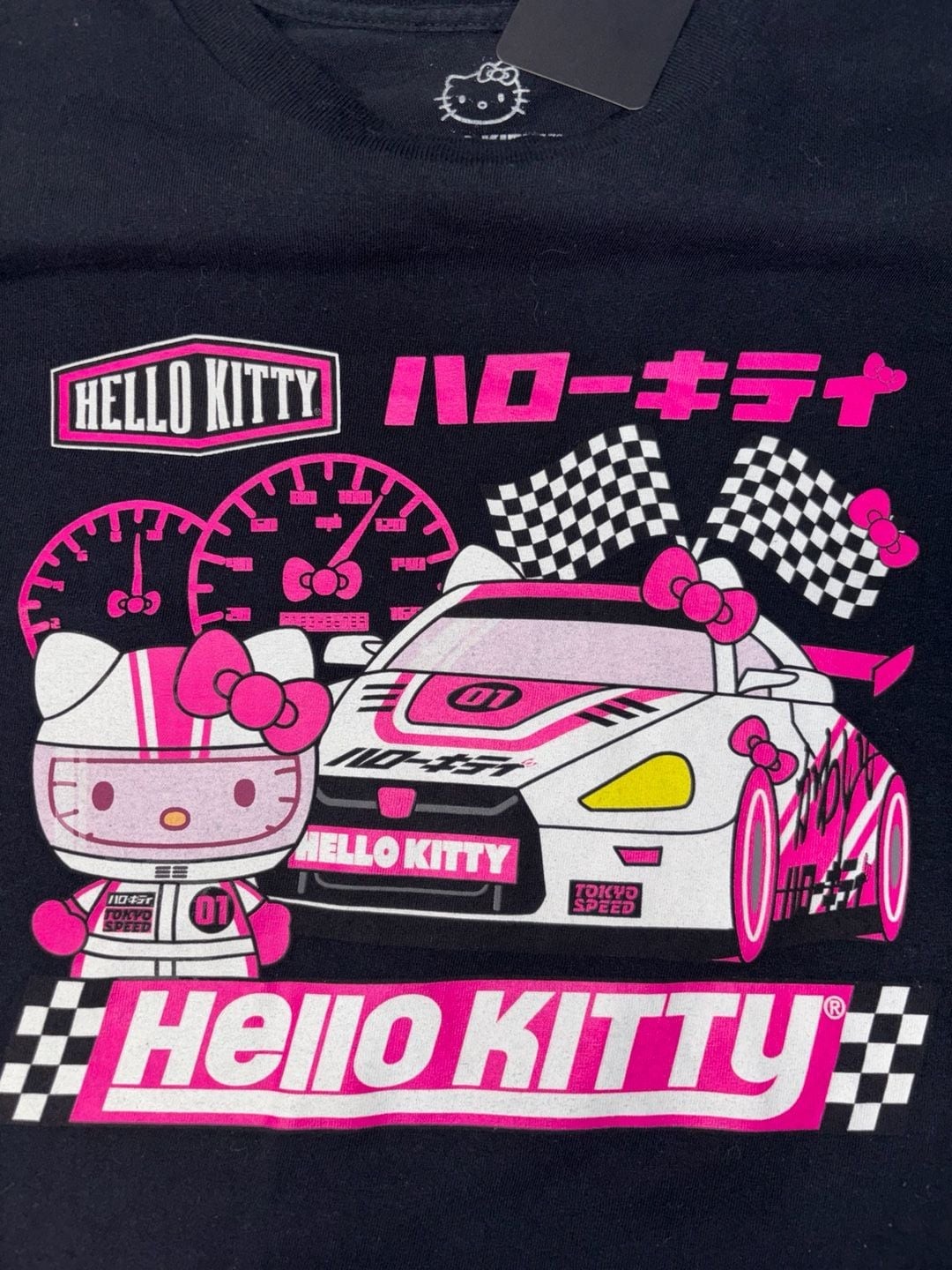Hello Kitty Tokyo Speed Racing Graphic T-Shirt gallery