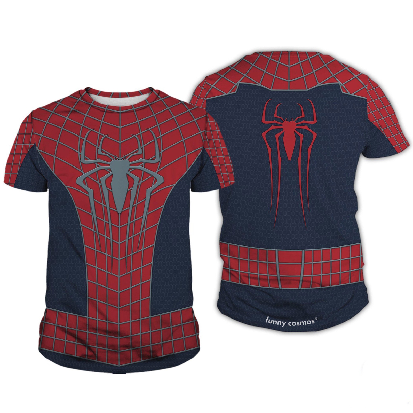 Spider Man Superhero Cosplay Costume Happy Father's Day Tshirt 3D Printed gallery