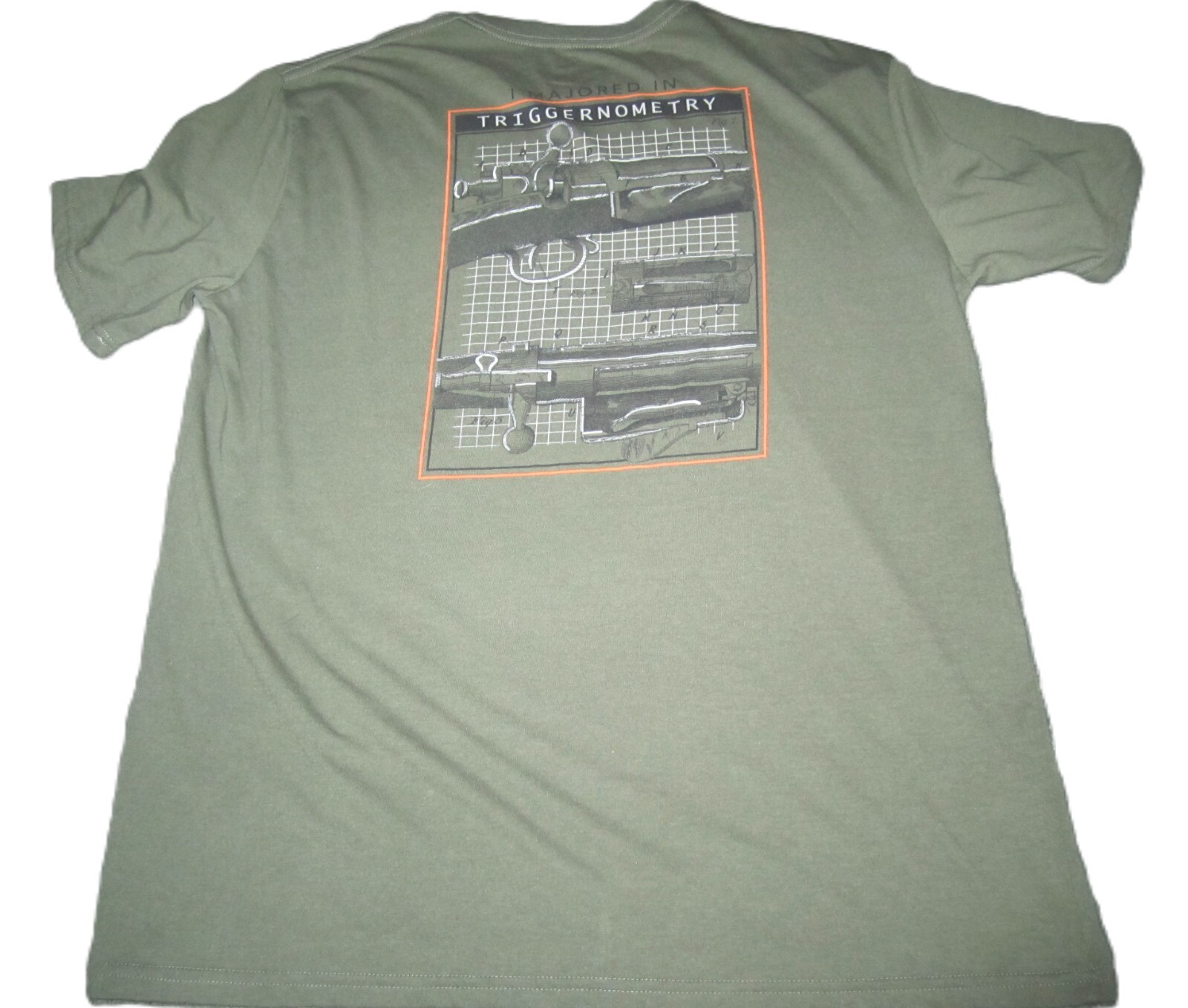 Farm to Market TRIGGERNOMETRY Mens SS Shirt XL FREE SHIPPING Guns Shooting C050 gallery