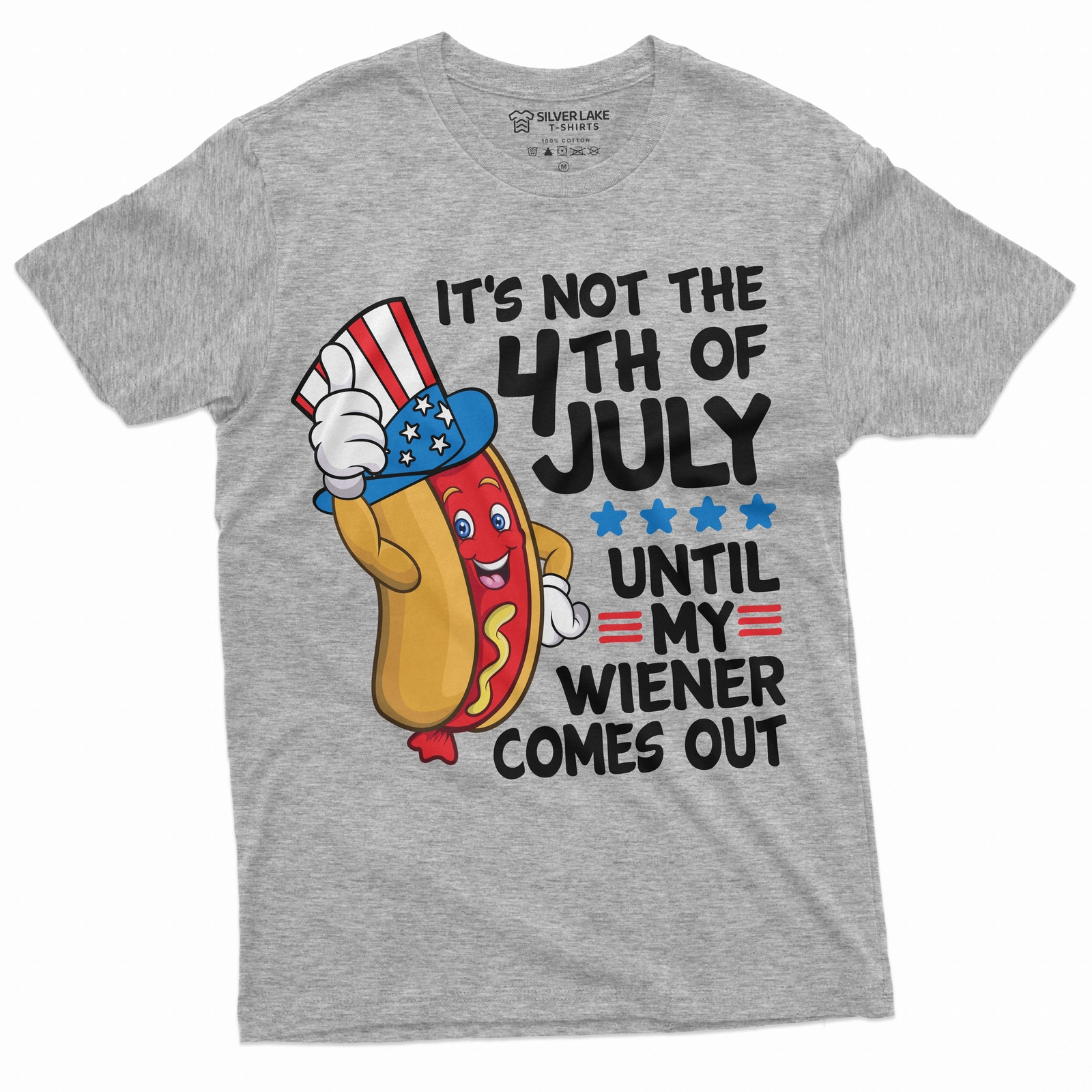 4th of July Funny Wiener T-shirt Fourth Of July Gifts For Him Men Dad Grandpa gallery