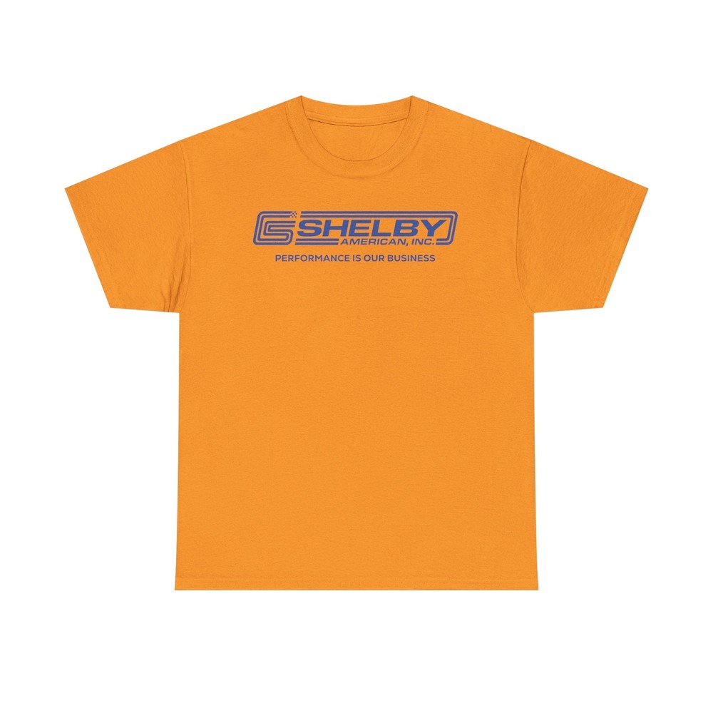 Shelby American Inc Performance Is Our Business Cobra Logo T-shirt