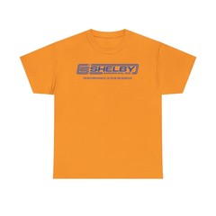 Shelby American Inc Performance Is Our Business Cobra Logo T-shirt