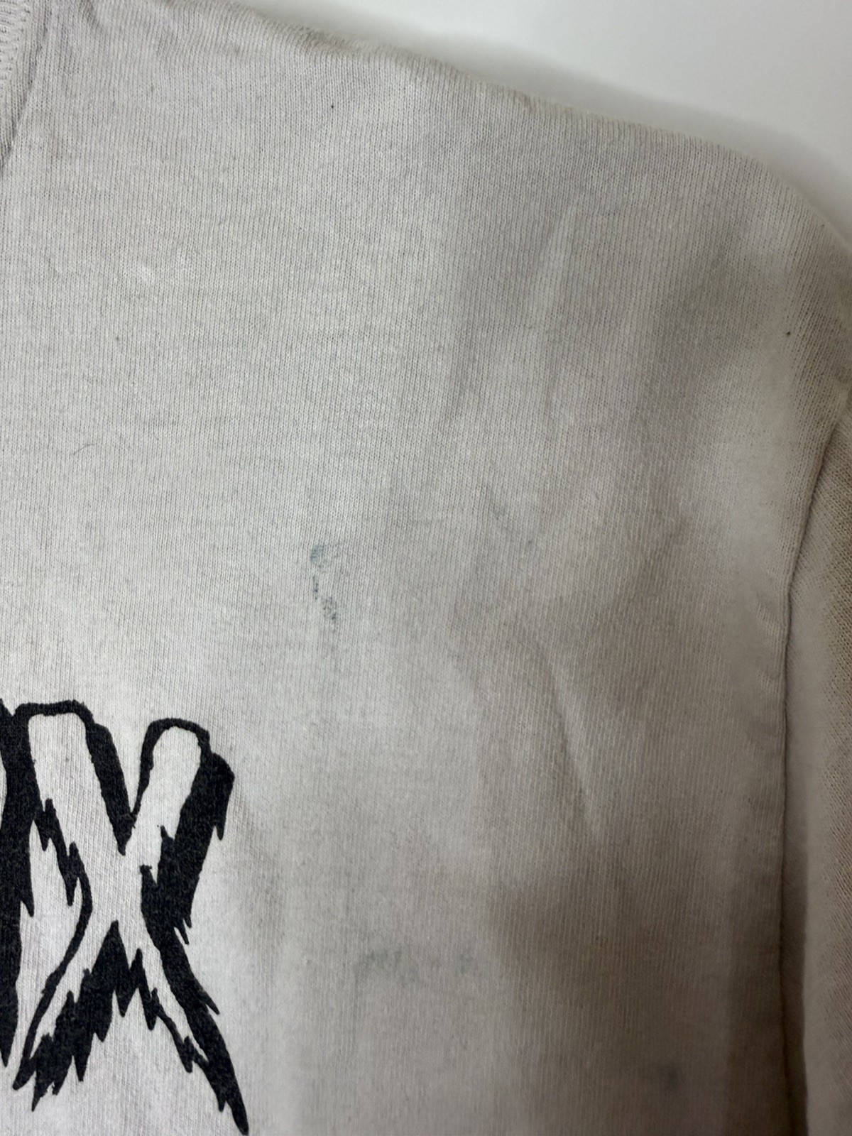The Spitfux skulls skeleton retro band punk rock Y2K size medium gallery