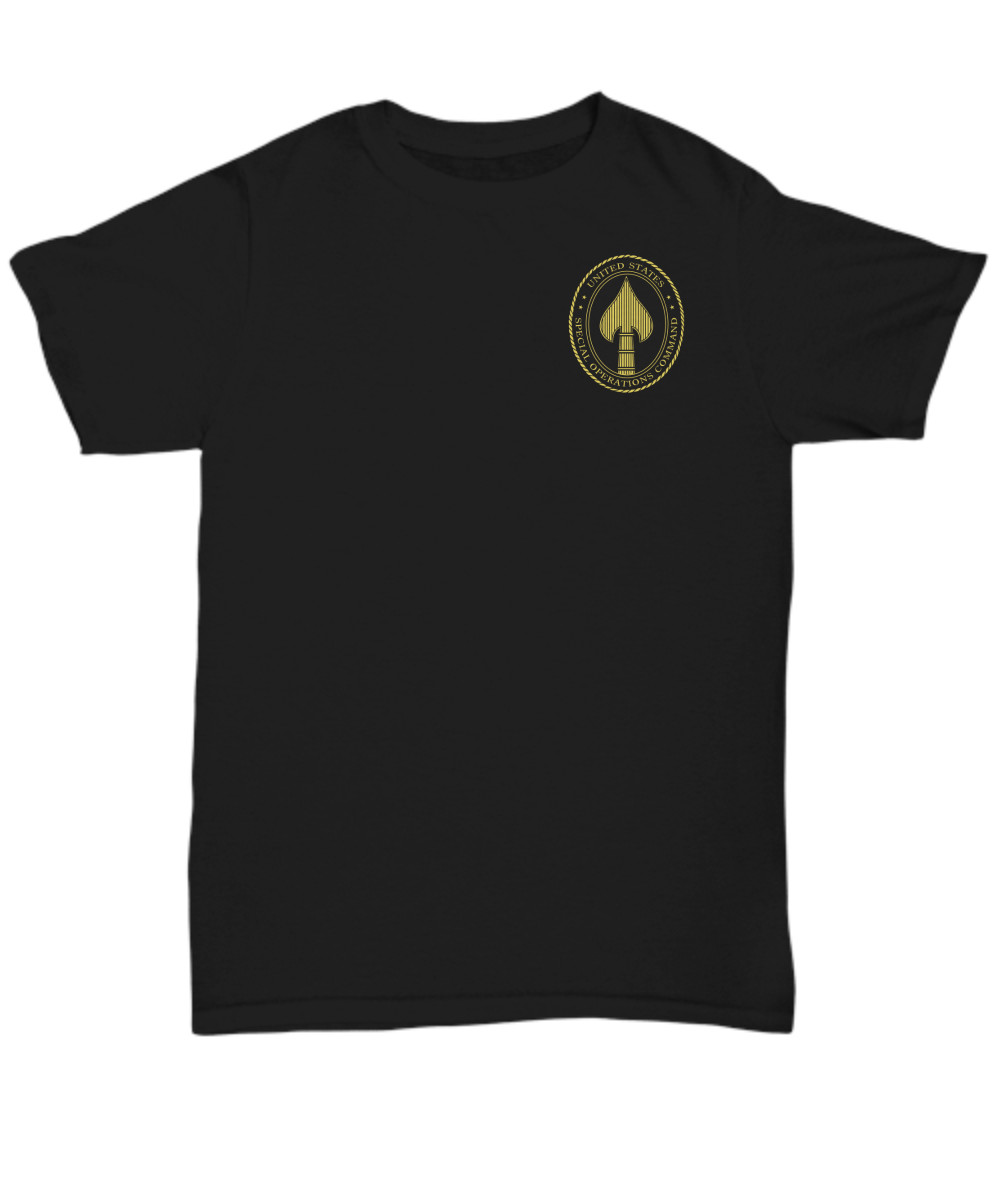 SOCOM Seal - US Army Special Forces and Operations Green Beret Shirt - Unisex T gallery