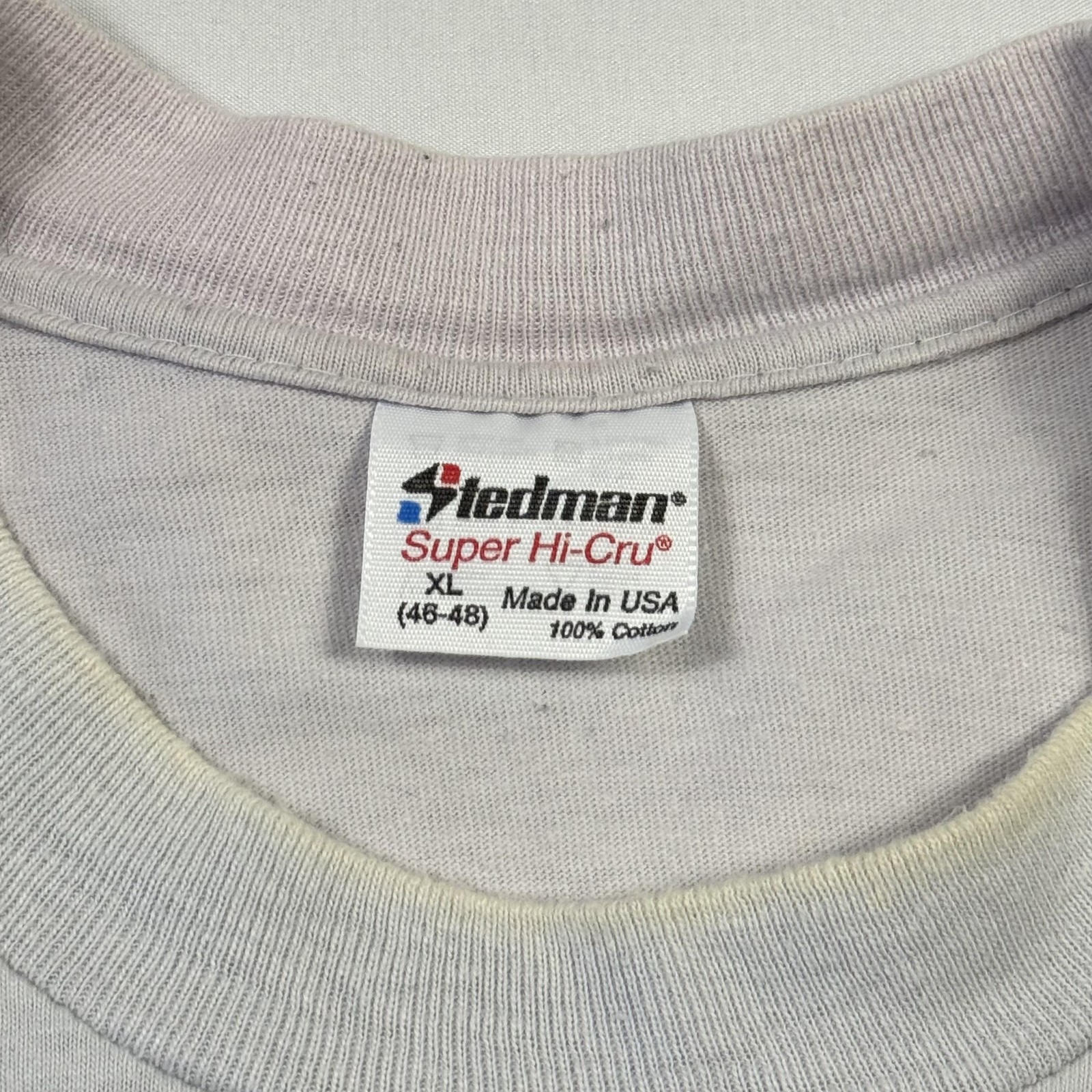Vintage Stedman Shirt Mens XL Gray Ludington State Park Camping Graphic Tee USA gallery