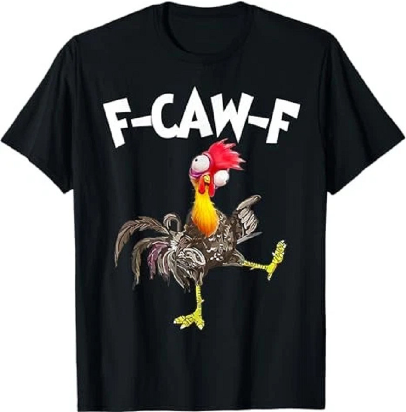 Funny F-Caw-F Chicken FCAWF Chicken T-Shirt gallery