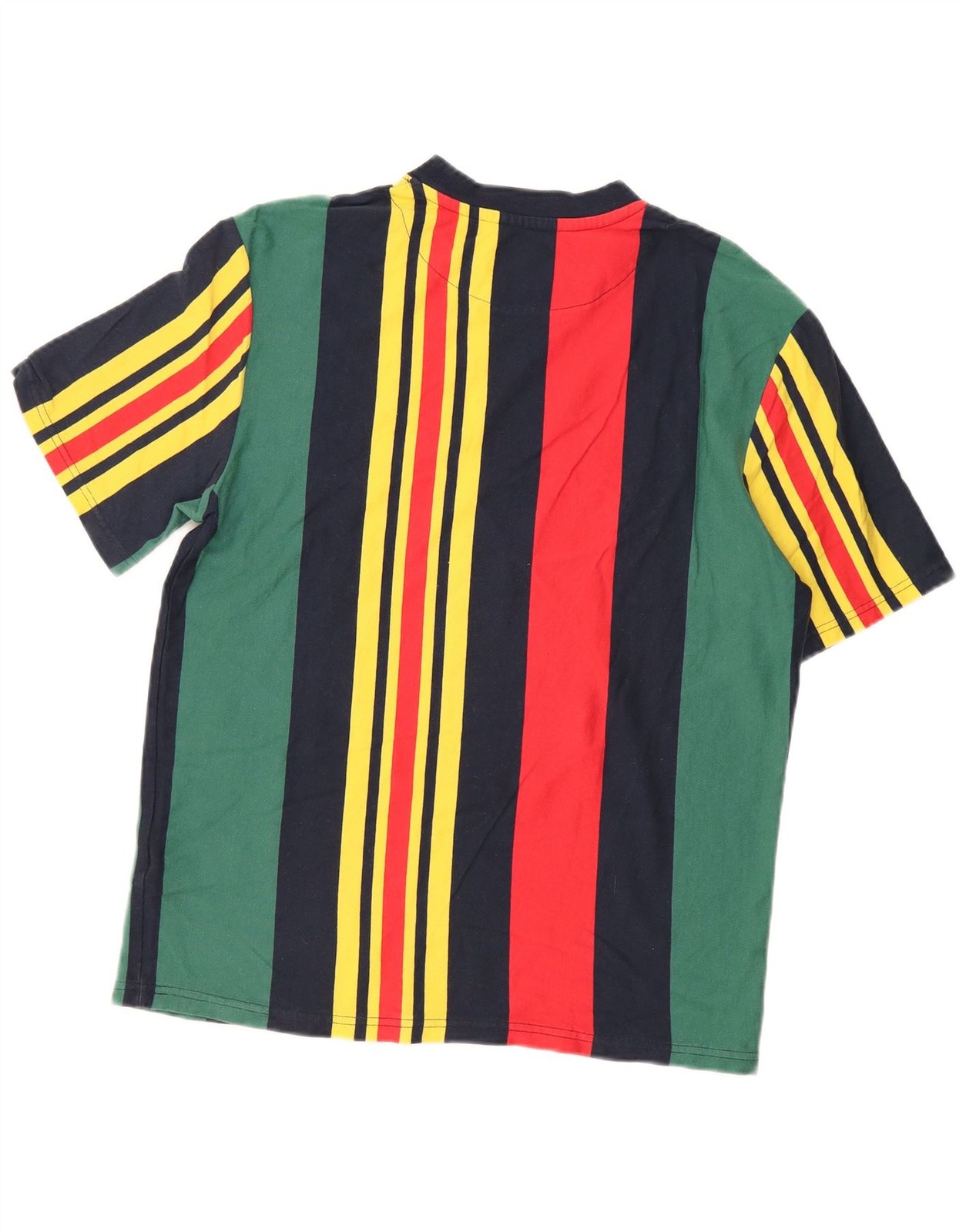 Karl Kani Mens Graphic T-Shirt Top XS Multicoloured Striped Cotton BS07 gallery