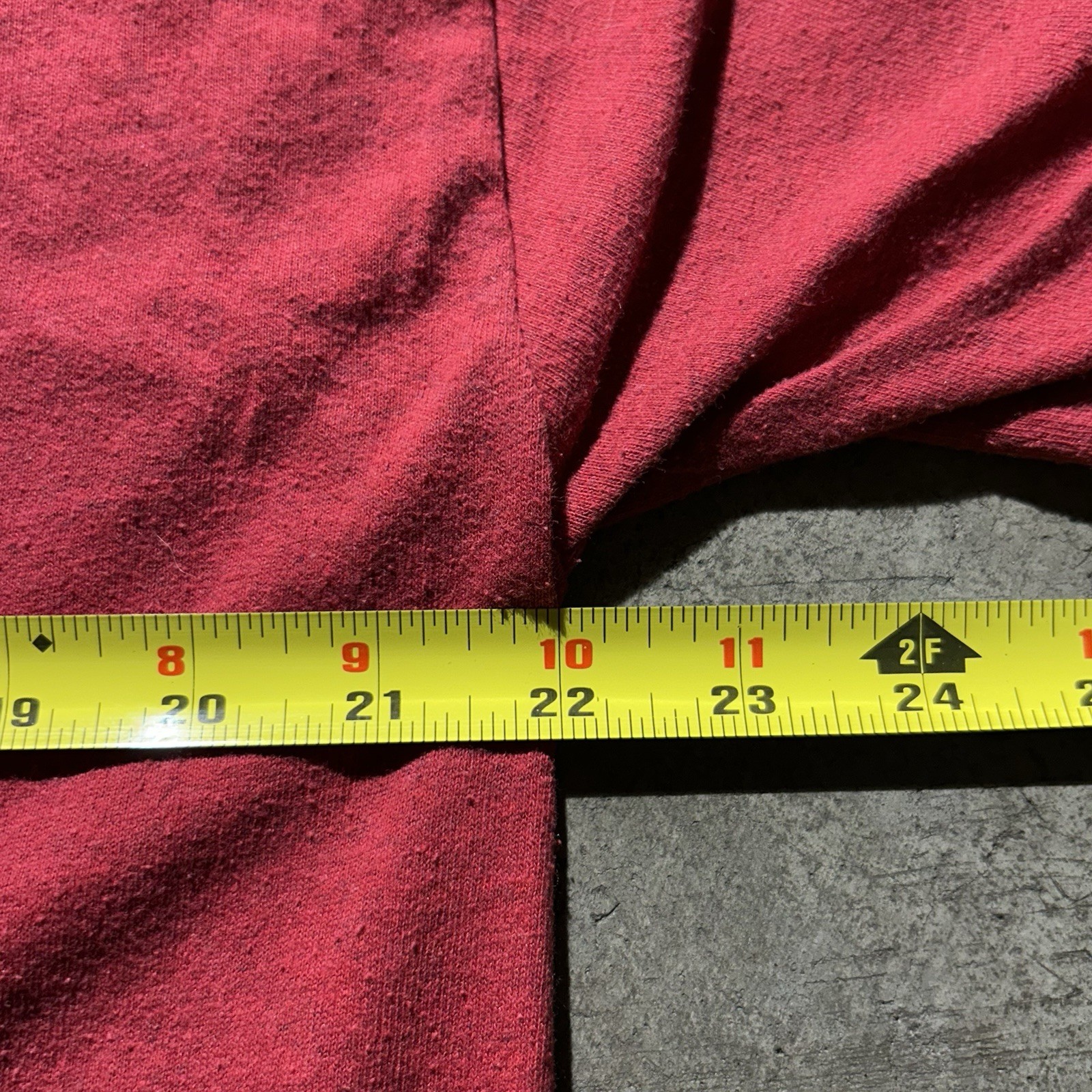 Eco Mountain Made In USA Yellowstone Moose Center Logo Shirt Mens Size Large Red gallery