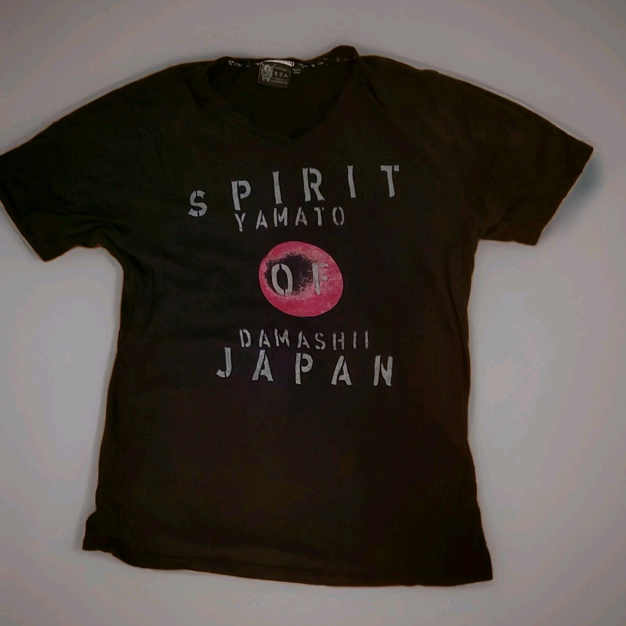 Tokyo Five Men's Black Graphic Logo V Neck Short Sleeve T-Shirt Spirit Japan gallery